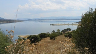 Panorama of the Coghinas lake